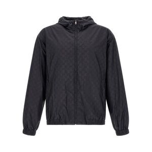 Gucci Men Gg Nylon Jacket